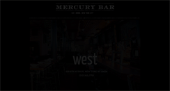 Desktop Screenshot of mercurybarnyc.com